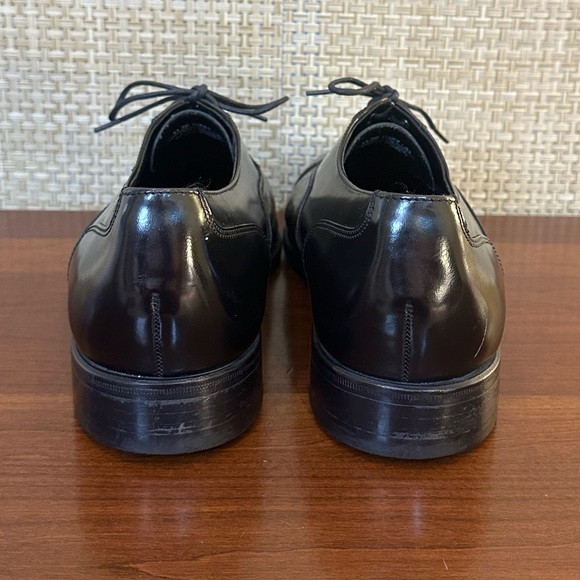 🌟HP🌟Florsheim Lexington Black Leather Perfed Cap Toe Oxford Dress Shoes 11EEE - Picture 10 of 11